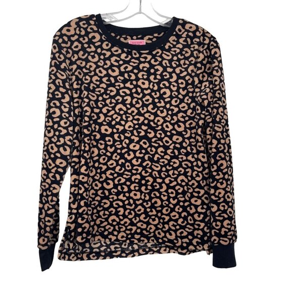 kate spade Other - Kate Spade‎ New York Leopard PJ Top Women's S Animal Print Soft Cozy Loungewear
